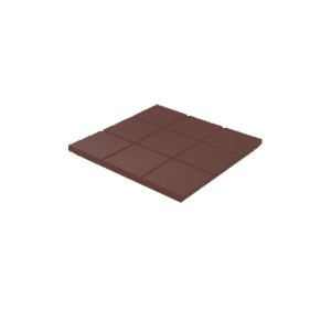 RB Rubber Products Rb Rubber Products Ballistic Tiles Red Rubber