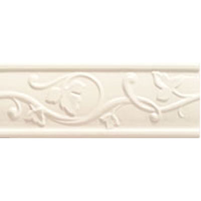 Mohawk Mohawk Artistic Collection - Accent Statements - Ceramic Ivory Lace Castlemere Accent Strip Tile  &  Stone