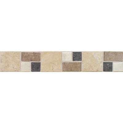 Mohawk Mohawk Artistic Collection - Accent Statements - Ceramic Universal Trapini Decorative Border Tile  &  Stone