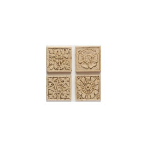 Mohawk Mohawk Artistic Collection - Accent Statements - Travertine Resin Carved Applique Inserts Tile  &  Stone