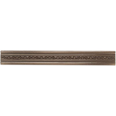 Mohawk Mohawk Artistic Collection - Accent Statements - Metals Vintage Bronze Laurel Accent Strip Tile  &  Stone