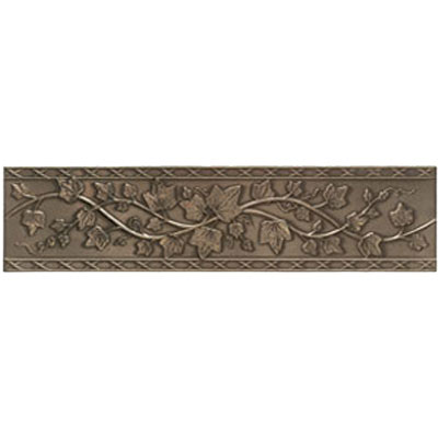 Mohawk Mohawk Artistic Collection - Accent Statements - Metals Vintage Bronze English Ivy Accent Strip Tile  &  Stone
