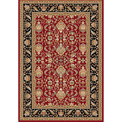 Dynamic Rugs Dynamic Rugs Royal Garden 9 X 13 Red-black Area Rugs