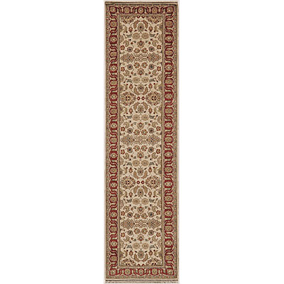 Jaipur Rugs Inc. Jaipur Rugs Inc. Atlantis 2 X 12 Runner Taj Dark Ivory Red Area Rugs