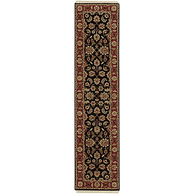Jaipur Rugs Inc. Jaipur Rugs Inc. Atlantis 2 X 12 Runner Taj Ebony Red Area Rugs