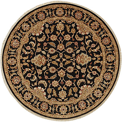 Jaipur Rugs Inc. Jaipur Rugs Inc. Atlantis 8 Round Taj Ebony Ebony Area Rugs
