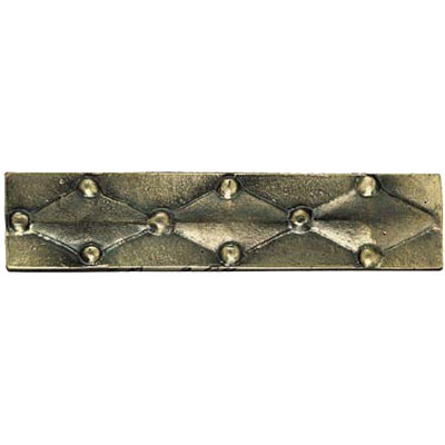 Alfagres Alfagres Metalics Borders Border Silver Button Cm000200