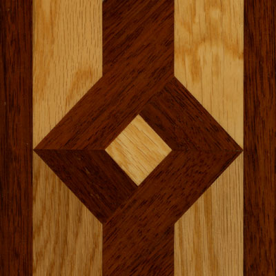 LM Flooring Lm Flooring Borders French Braid (merbau White Oak) Hardwood Flooring