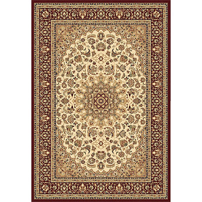Rug One Imports Rug One Imports Crown Jewel - Ardebil 5 X 8 Cream Red Area Rugs