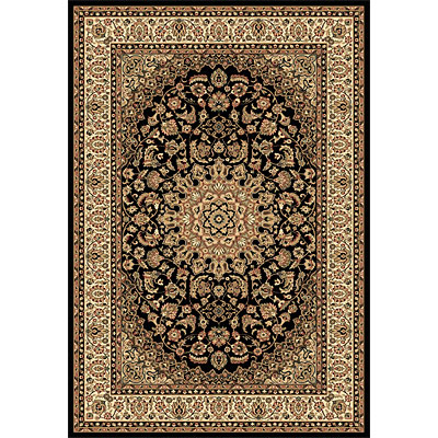 Rug One Imports Rug One Imports Crown Jewel - Ardebil 8 X 11 Black Area Rugs