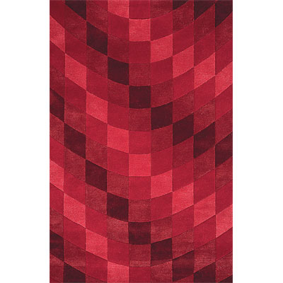 Delos, Inc. Delos, Inc. Delos Styles 3 X 5 Cubic Red Area Rugs