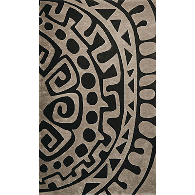 Delos, Inc. Delos, Inc. Delos Styles 5 X 8 Aztec Silver Area Rugs
