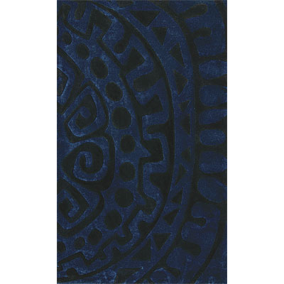 Delos, Inc. Delos, Inc. Delos Styles 7 X 10 Aztec Indigo Area Rugs