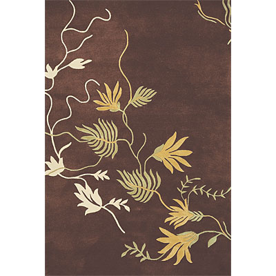 Delos, Inc. Delos, Inc. Delos Styles 7 X 10 Colonial Brown Area Rugs