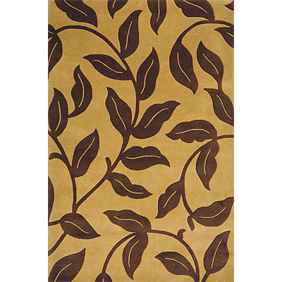 Delos, Inc. Delos, Inc. Bloom 3 X 5 O Natural Caramel Area Rugs