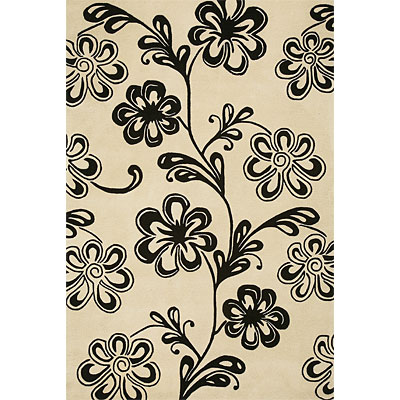 Delos, Inc. Delos, Inc. Bloom 3 X 5 Petal Cream Area Rugs