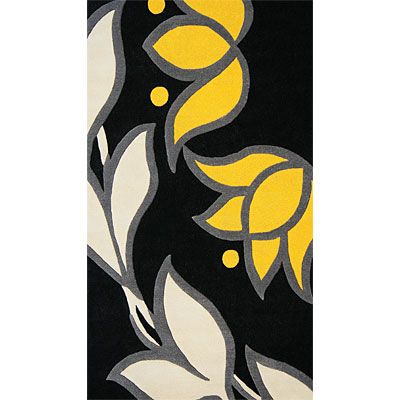 Delos, Inc. Delos, Inc. Bloom 3 X 5 Sunshine Area Rugs