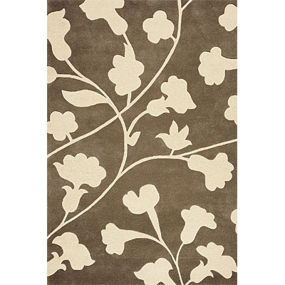Delos, Inc. Delos, Inc. Bloom 8 X 11 Zest Silver Grey Area Rugs