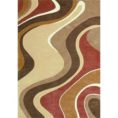Loloi Rugs Loloi Rugs Abacus 2 X 8 Beige Rust Area Rugs