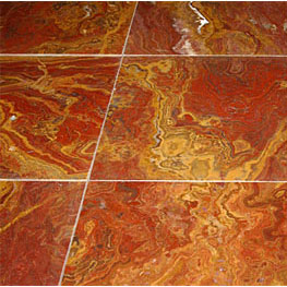 Maestro Mosaics Maestro Mosaics Onyx 12 X 12 Multi-red Tile  &  Stone