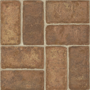 Armstrong Armstrong Colonial Brick Brick Red Laminate Flooring