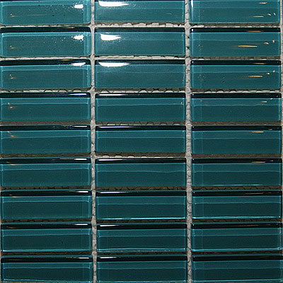 Maestro Mosaics Maestro Mosaics Crystal Glass Mosaic Blue Green Tile  &  Stone