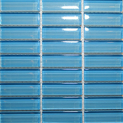 Maestro Mosaics Maestro Mosaics Crystal Glass Mosaic Sky Blue Tile  &  Stone