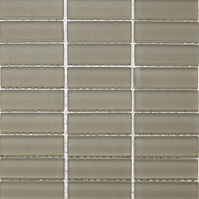 Maestro Mosaics Maestro Mosaics Crystal Glass Frosted Mosaic Taupe Tile  &  Stone