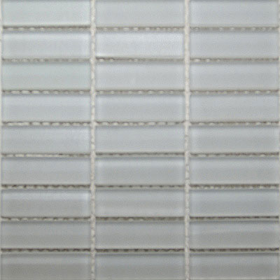 Maestro Mosaics Maestro Mosaics Crystal Glass Frosted Mosaic White Tile  &  Stone