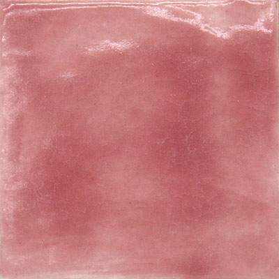 Meredith Art Tile Meredith Art Tile Hand Painted 3 X 3 Field Tile Pink Tile  &  Stone