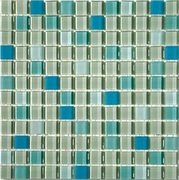 Mirage Tile Mirage Tile Glass Mosaic Blends 1 X 1 Gardencity Tile  &  Stone