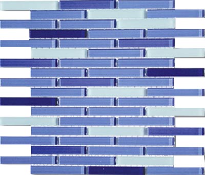 Mirage Tile Mirage Tile Glass Mosaic Blends 5 / 8 X 4 Dreamland Tile  &  Stone