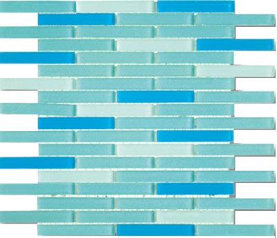 Mirage Tile Mirage Tile Glass Mosaic Blends 5 / 8 X 4 Springville Tile  &  Stone