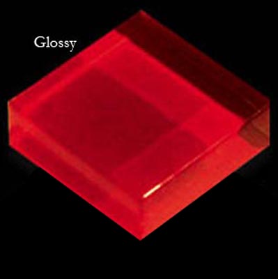 Mirage Tile Mirage Tile Glass Mosaic Plain Color 1 X 1 Ruby Red Glossy Tile  &  Stone