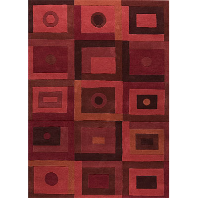 MAT The Basics Mat The Basics Berlin 5 X 7 Red Area Rugs