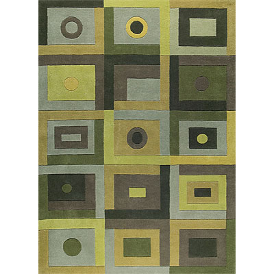 MAT The Basics Mat The Basics Berlin 6 X 8 Green Area Rugs