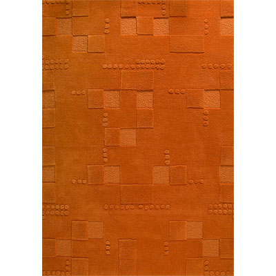MAT The Basics Mat The Basics Miami 6 X 8 Orange Area Rugs