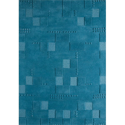 MAT The Basics Mat The Basics Miami 6 X 8 Turquoise Area Rugs