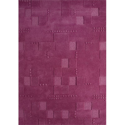 MAT The Basics Mat The Basics Miami 7 X 10 Fuchsia Area Rugs
