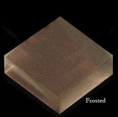 Mirage Tile Mirage Tile Glass Mosaic Plain Color 2 X 2 Chocolate Frosted Tile  &  Stone