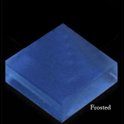 Mirage Tile Mirage Tile Glass Mosaic Plain Color 2 X 2 Cobalt Blue Frosted Tile  &  Stone