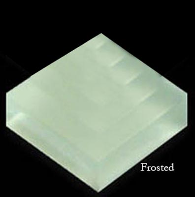 Mirage Tile Mirage Tile Glass Mosaic Plain Color 2 X 2 Ice Green Frosted Tile  &  Stone