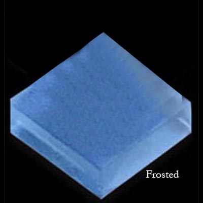 Mirage Tile Mirage Tile Glass Mosaic Plain Color 2 X 2 Lake Blue Frosted Tile  &  Stone