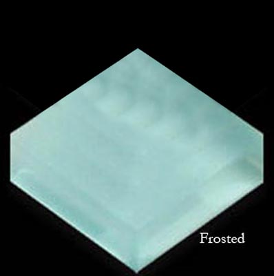 Mirage Tile Mirage Tile Glass Mosaic Plain Color 1 X 1 Jade Green Frosted Tile  &  Stone