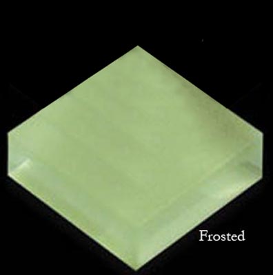 Mirage Tile Mirage Tile Glass Mosaic Plain Color 1 X 1 Olive Green Frosted Tile  &  Stone