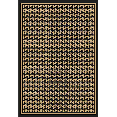 Orian Rugs Orian Rugs Fiero 2 X 3 Houndstooth Black Area Rugs