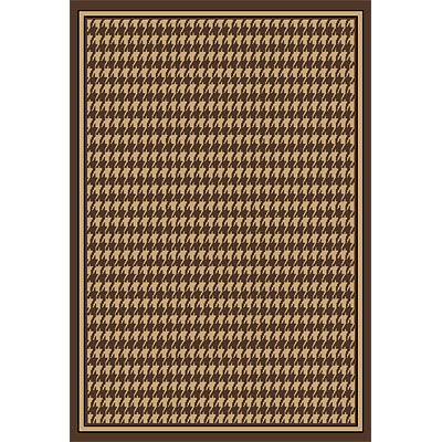 Orian Rugs Orian Rugs Fiero 8 X 11 Houndstooth Brown Area Rugs