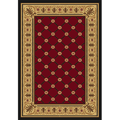 Orian Rugs Orian Rugs Firenze 4 X 5 Tigris Rouge Area Rugs