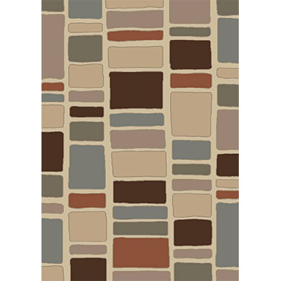 Orian Rugs Orian Rugs Fezzan 2 X 7 Stoneside White Chocolate Area Rugs