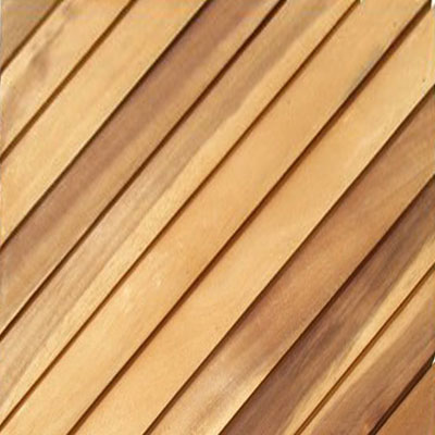 Vifah Vifah Snapping Deck Tiles (12 Slat) Acacia Hardwood Flooring